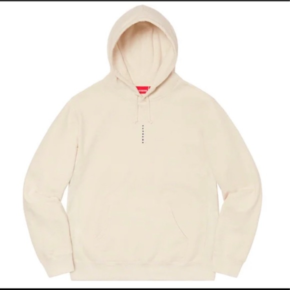 Supreme Micro Logo Hooded Sweatshirt 